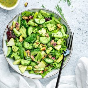 Green salad / Onion salad